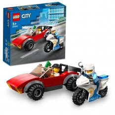 LEGO® City 60392 Achtervolging auto op politiemotor
