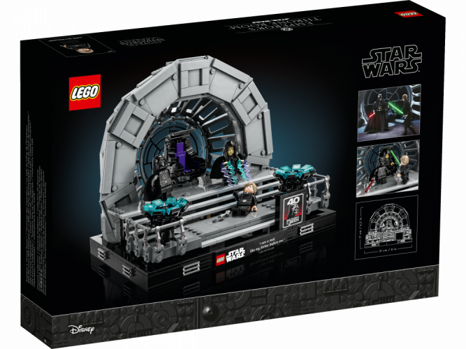 LEGO® Star Wars™ 75352 Císařův trůnní sál – diorama