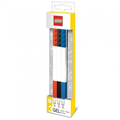 LEGO Długopisy żelowe, mix kolorów - 3 szt.