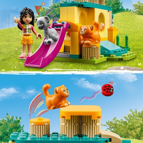 LEGO® Friends 42612 Aventuri pe terenul de joacă pentru pisici