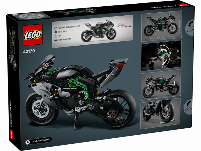 LEGO® Technic 42170 Motocykl Kawasaki Ninja H2R
