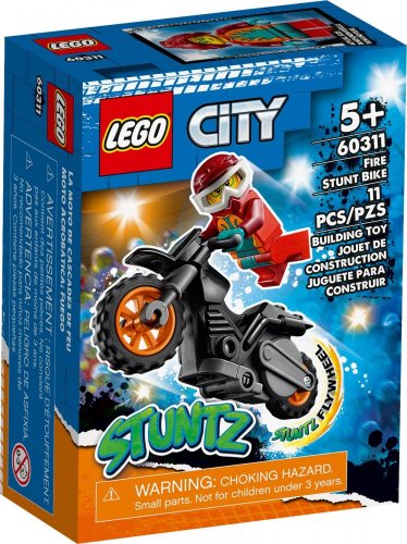LEGO® City 60311 Fire kaszkadőr motorkerékpár