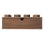 LEGO® Holztischbox 8 mit Schublade (Eiche - dunkel gebeizt)