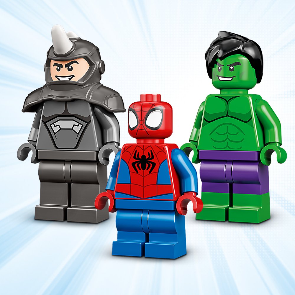 LEGO 76244 Marvel Miles Morales vs. Morbius, Jouet de Construction  Spider-Man, avec Voiture de Course, Spidey et Ses Amis Extraordinaires,  Enfants 7