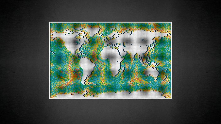 LEGO® Art 31203 La carte du monde