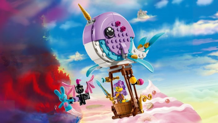 LEGO® DREAMZzz™ 71472 Izzie's Narwhal Hot-Air Balloon