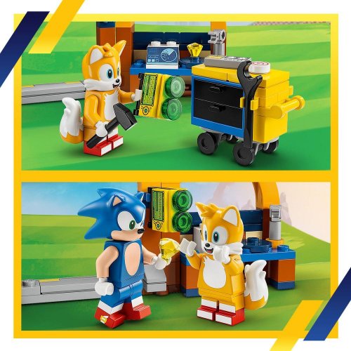LEGO® Sonic the Hedgehog™ 76991 Tails' werkplaats en Tornado vliegtuig