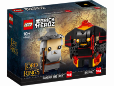 LEGO® BrickHeadz 40631 Gandalf, o Cinzento™ e Balrog™