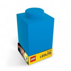 LEGO Classic Veilleuse brique en silicone - bleu