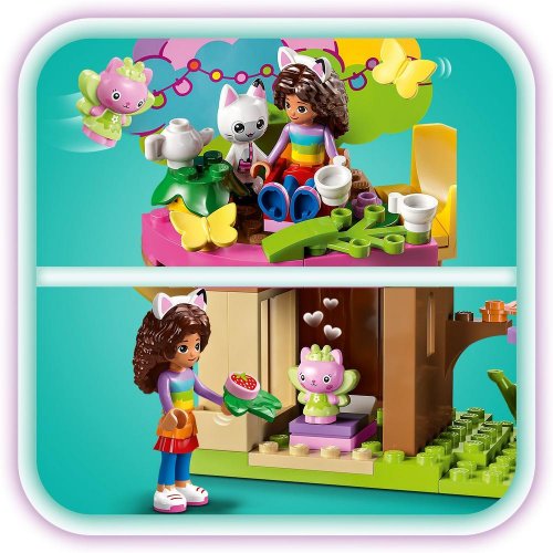 LEGO® La casa delle bambole di Gabby 10787 La festa in giardino della Gattina Fatina