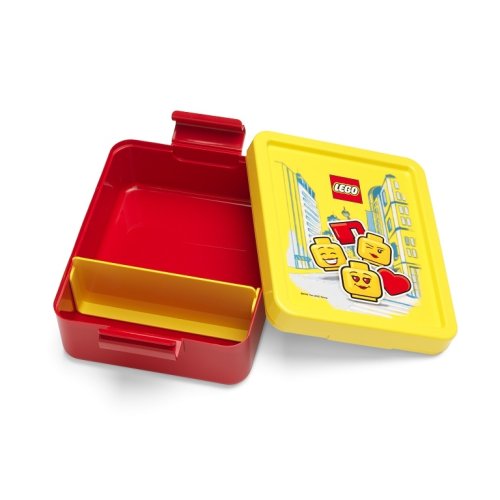 LEGO® ICONIC Girl Snack-Box - gelb/rot