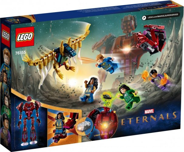 LEGO® Marvel 76155 Gli Eternals all’ombra di Arishem