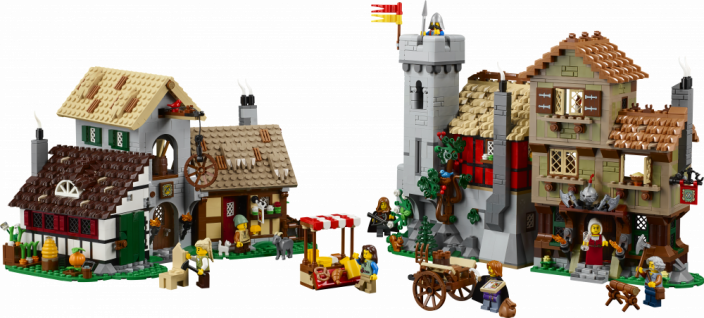 LEGO® Icons 10332 Largo da Cidade Medieval