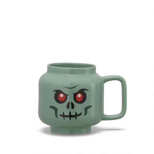 LEGO® taza de cerámica 530 ml - esqueleto - verde