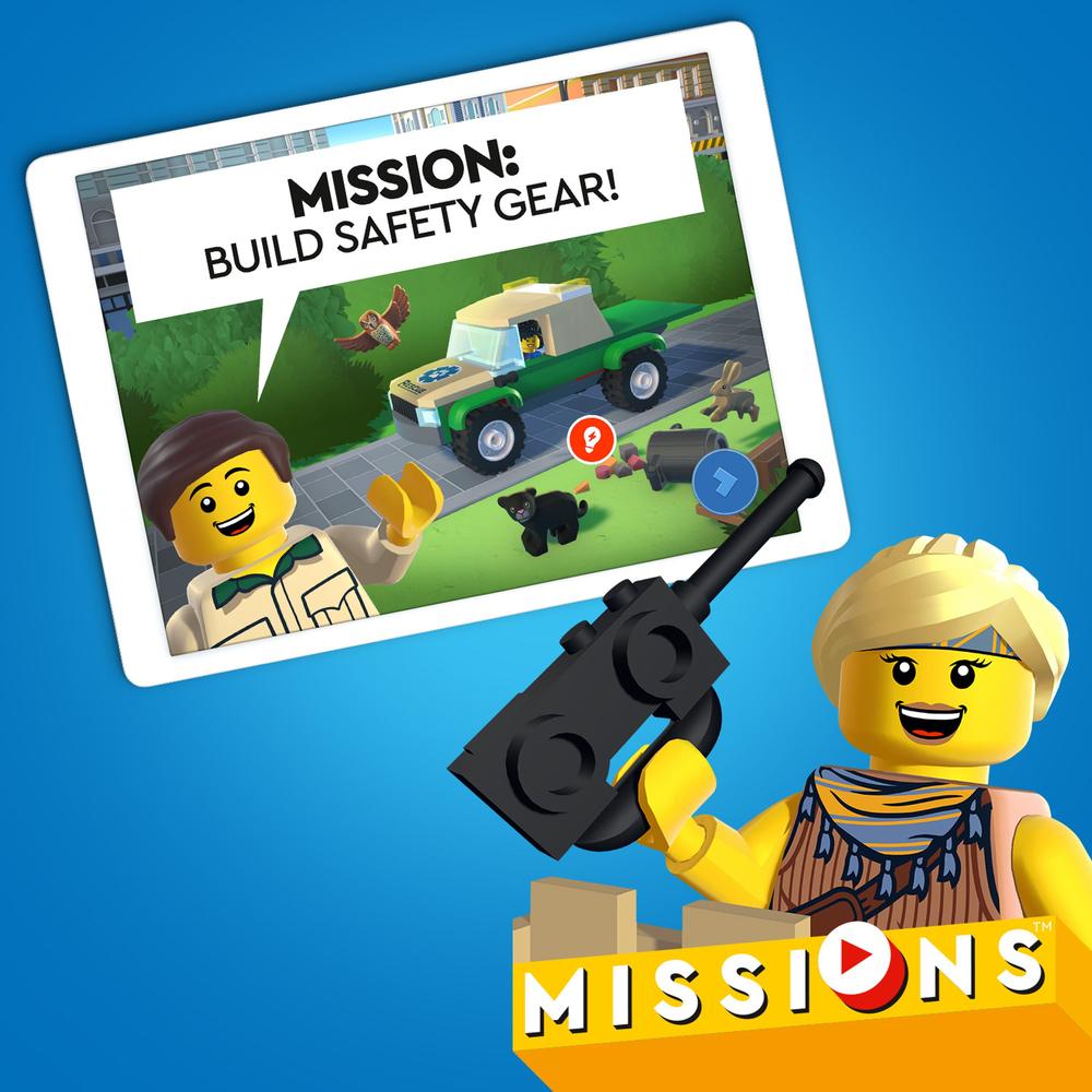 LEGO City Missions Les missions de sauvetage des animaux sauvages 60353  Ensemble de construction (246 pièces) Comprend 246 pièces, 6+ ans 