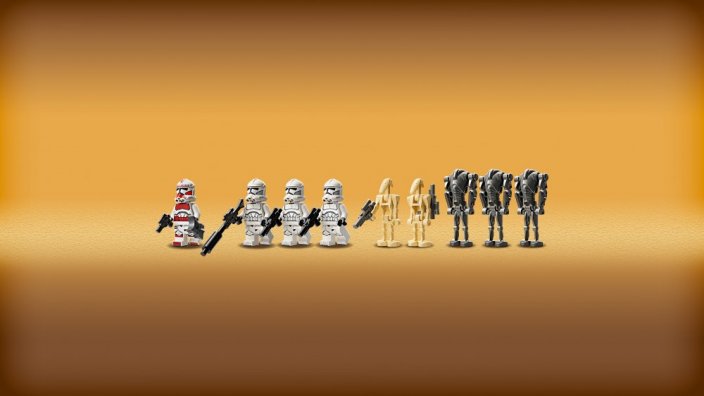 LEGO® Star Wars™ 75372 Pachet de luptă Clone Trooper™ și droid de luptă