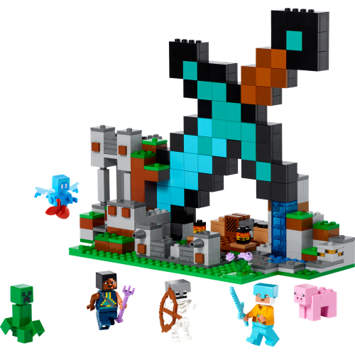 LEGO® Minecraft® 21244 Der Schwert-Außenposten