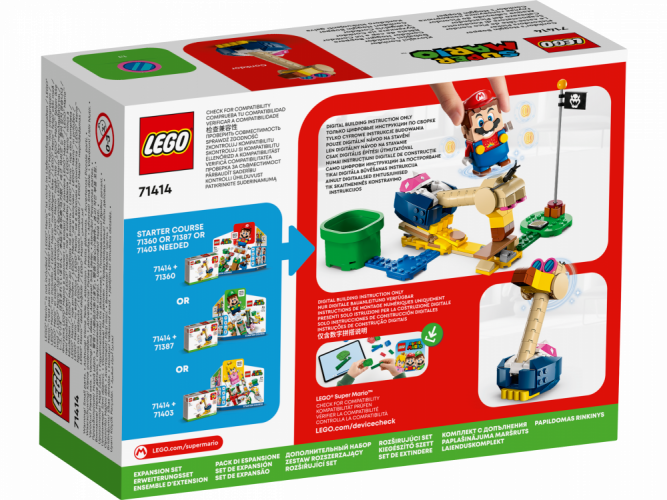 LEGO® Super Mario™ 71414 Uitbreidingsset: Conkdors hoofdmepper