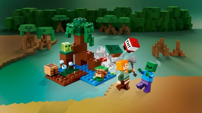 LEGO® Minecraft® 21240 Avventura nella palude