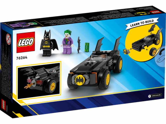 LEGO® DC Batman™ 76264 Batmobile™ hajsza: Batman™ vs. Joker™