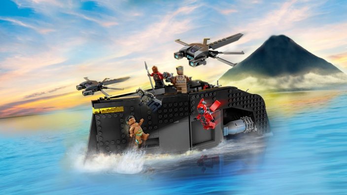 LEGO® Marvel 76214 Black Panther: Guerra sull’acqua!