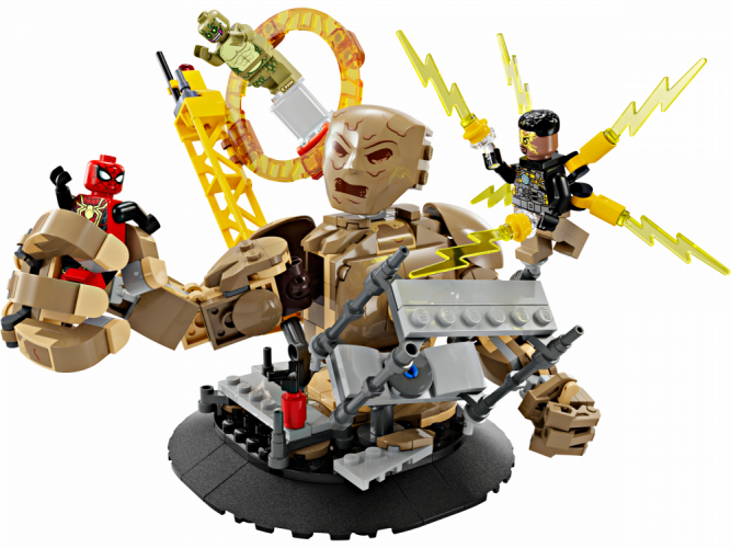 LEGO® Marvel 76280 Spider-Man contre l'Homme-Sable : la bataille finale