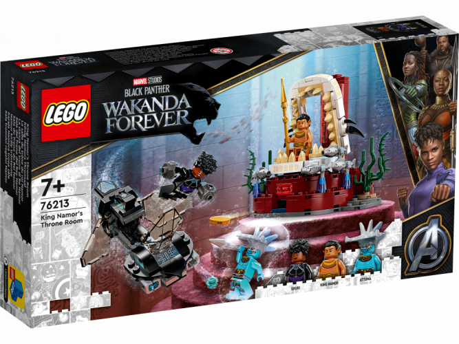 LEGO® Marvel 76213 Namor király trónterme
