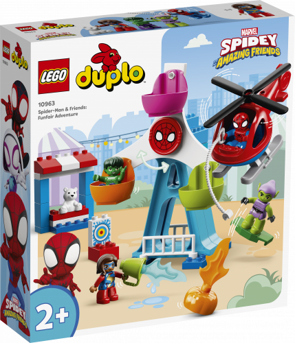 LEGO® DUPLO® 10963 Spider-Man a kamaráti: Dobrodružstvo v lunaparku
