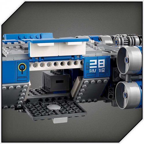LEGO® Star Wars™ 75293 Nave da trasporto I-TS della Resistenza