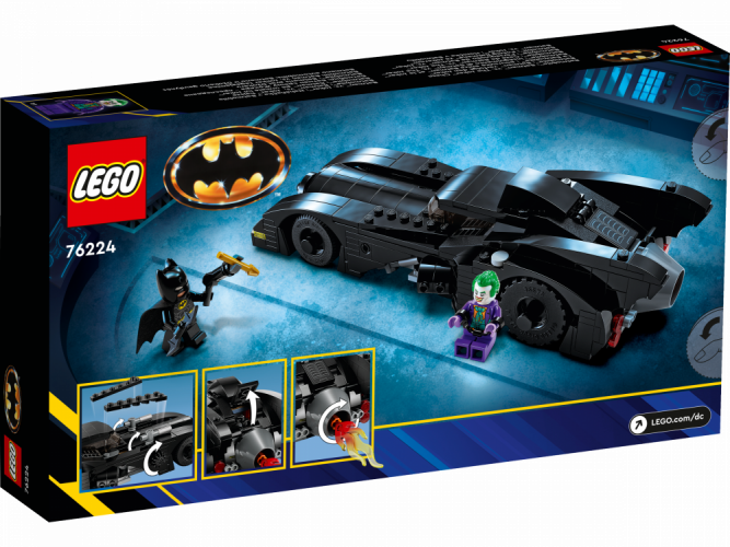 LEGO® DC Batman™ 76224 La Batmobile™ : poursuite entre Batman™ et le Joker™