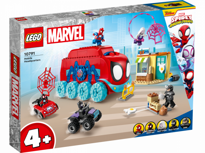LEGO® Marvel 10791 A pókcsapat mobil főhadiszállása