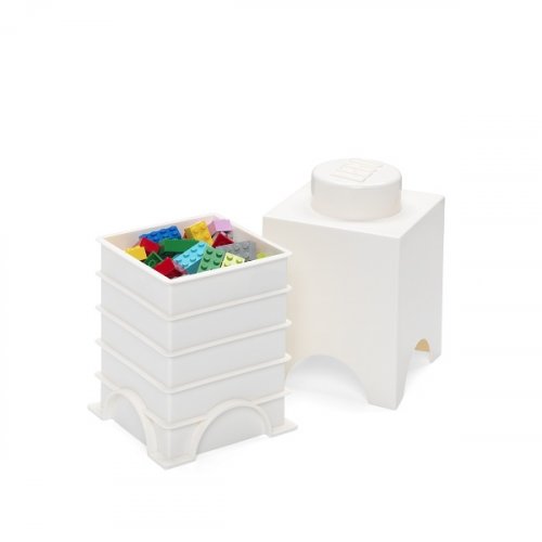 LEGO® Boîte de rangement 1- blanc