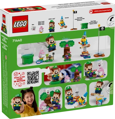 LEGO® Super Mario™ 71440 Przygody z interaktywną figurką LEGO® Luigi™