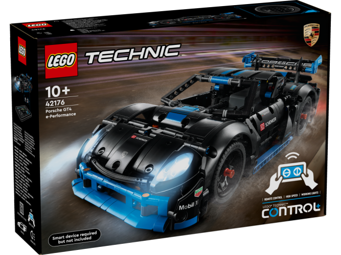 LEGO® Technic™ 42176 Samochód wyścigowy Porsche GT4 e-Performance