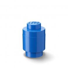 LEGO® Aufbewahrungsbox rund 123 x 183 mm - blau