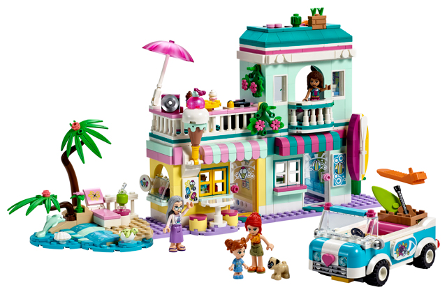 LEGO® Friends 41693 Surferský domček na pláži - poškodený obal