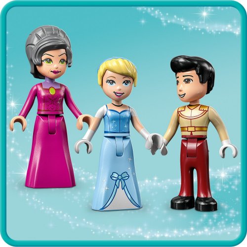 LEGO® Disney™ 43206 O Castelo da Cinderela e do Príncipe Encantado