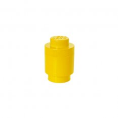 LEGO® Úložný box kulatý 123 x 183 mm - žlutá