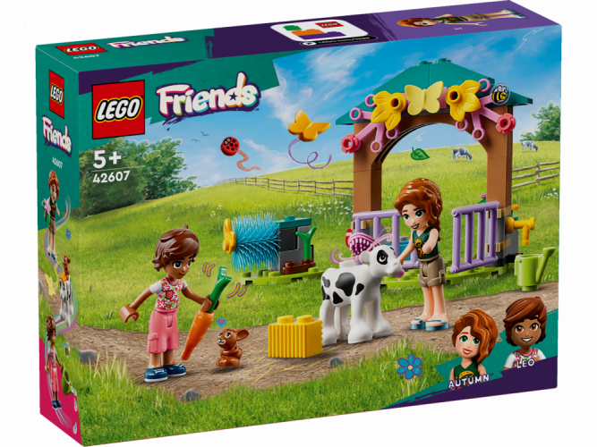 LEGO® Friends 42607 Staul pentru vițelul lui Autumn