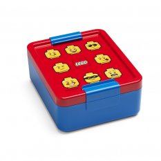 LEGO® ICONIC Classic box na svačinu - červená/modrá