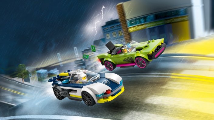 LEGO® City 60415 Police Car and Muscle Car Chase