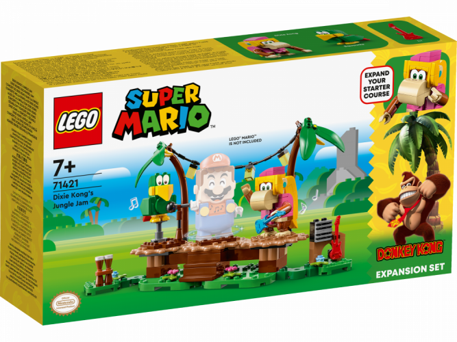 LEGO® Super Mario™ 71421 Ensemble d'extension Concert de Dixie Kong dans la jungle