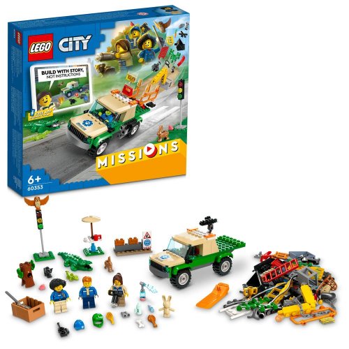 LEGO® City 60353 Vadállat mentő küldetések