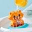 LEGO® DUPLO® 10964 Jouet de bain : le panda rouge flottant