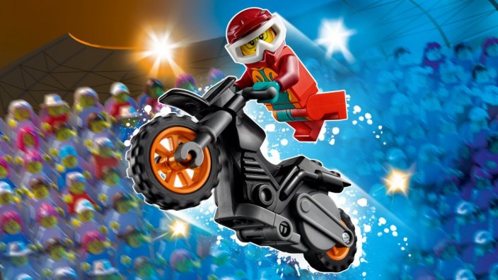 LEGO® City 60311 Ohnivá kaskadérska motorka
