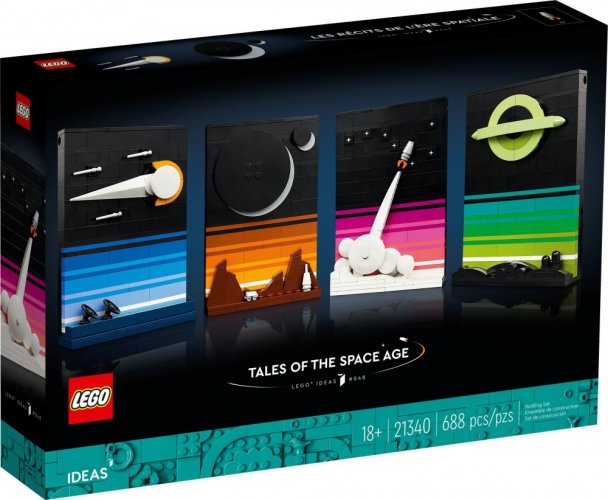 LEGO® Ideas 21340 Opowieści z czasów wyścigu kosmicznego