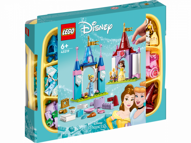 LEGO® Disney™ 43219 Kreatívne zámky princezien od Disneyho