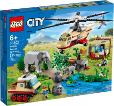 LEGO® City 60302 Operação de Salvamento de Animais Selvagens