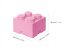 LEGO® Tárolódoboz 4 - világos rózsaszín