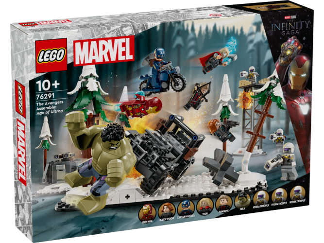 LEGO® Marvel 76291 Vengadores Reunidos: Era de Ultrón